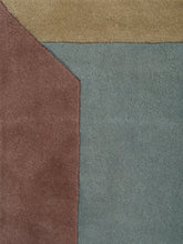 Load image into Gallery viewer, Flare Eclipse Teal hand-tufted rug – close-up of the texture | Linie Design at Bois Blanc Home, Limassol, Cyprus