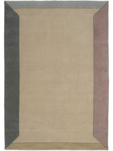 Load image into Gallery viewer, Flare Eclipse Almond hand-tufted rug – product photo | Linie Design at Bois Blanc Home, Limassol, Cyprus