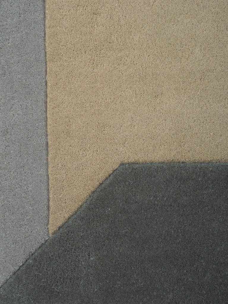 Flare Eclipse Almond hand-tufted rug – close-up of the texture | Linie Design at Bois Blanc Home, Limassol, Cyprus
