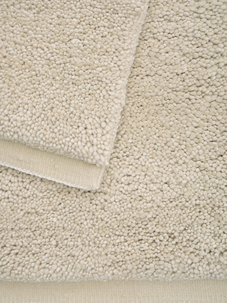 Tactura Nest Beige hand-woven rug – close-up of the texture | Linie Design at Bois Blanc Home, Limassol, Cyprus