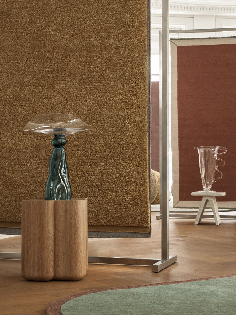 Tactura Nest Yellow hand-woven rug – detail 2 | Linie Design at Bois Blanc Home, Limassol, Cyprus