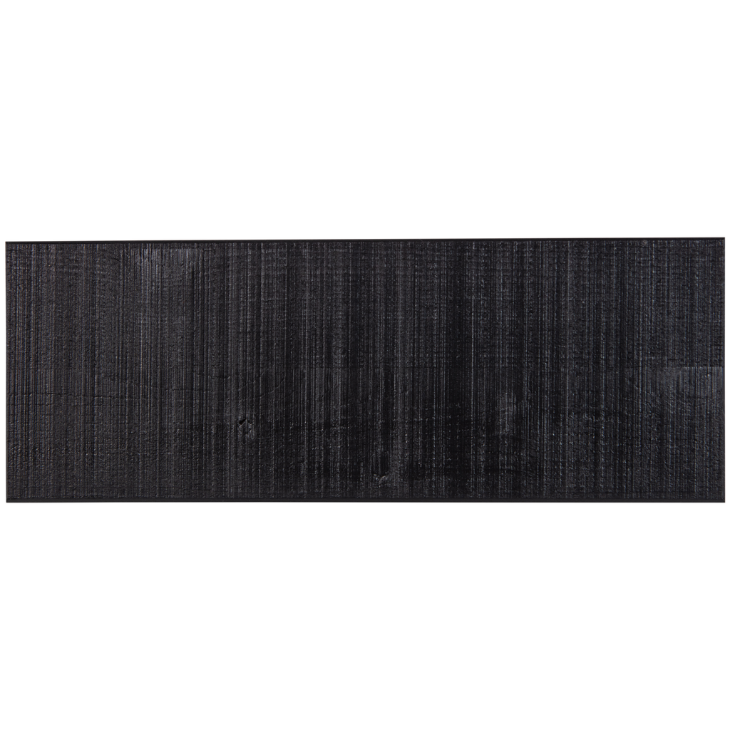 WOODSAMPLE ROUGH SAWN PINE MATT BLACK [fsc]