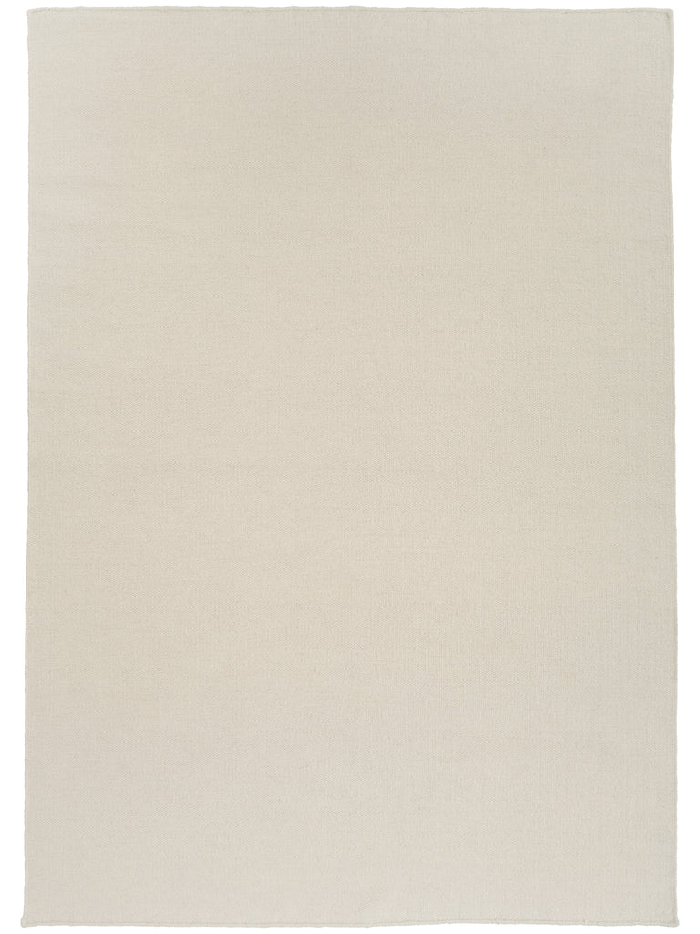 Uni White hand-woven rug – product photo | Linie Design at Bois Blanc Home, Limassol, Cyprus