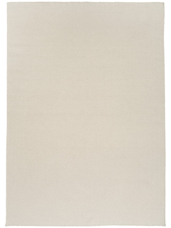 Uni White hand-woven rug – product photo | Linie Design at Bois Blanc Home, Limassol, Cyprus