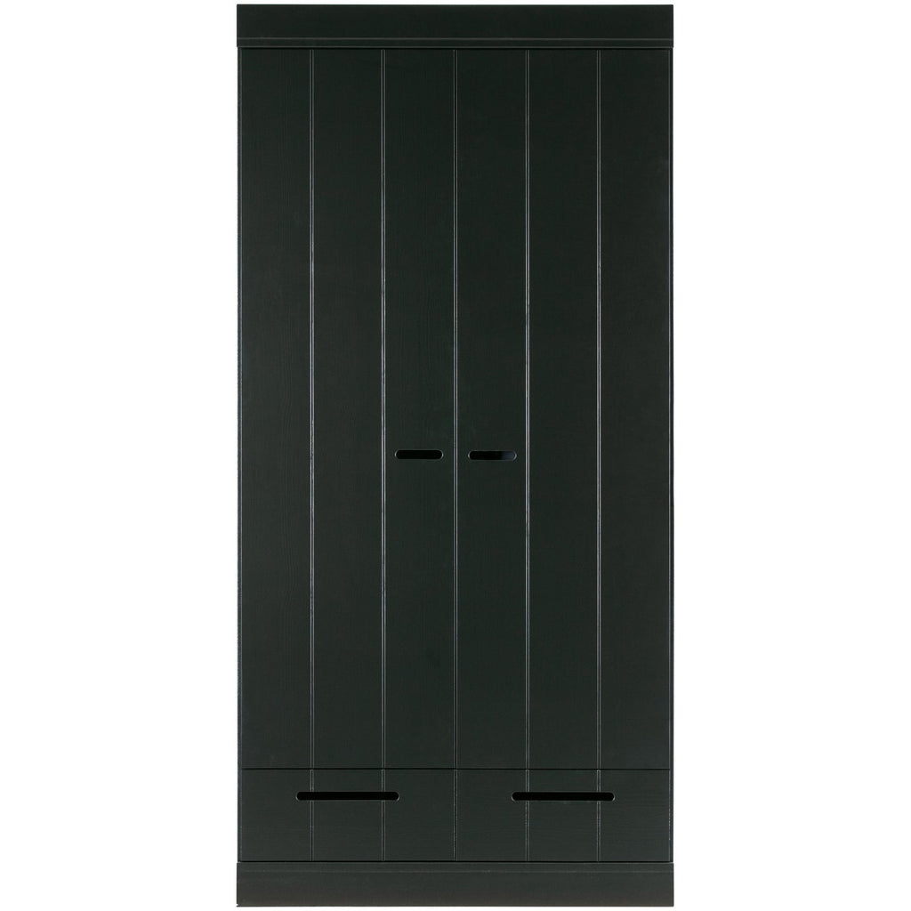 CONNECT 2-DOORS - DRAWER - STRIP DOORS BLACK [fsc]
