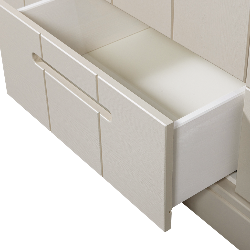 CONNECT 3-DOORS DRAWER - STRIP DOORS DUST [fsc]