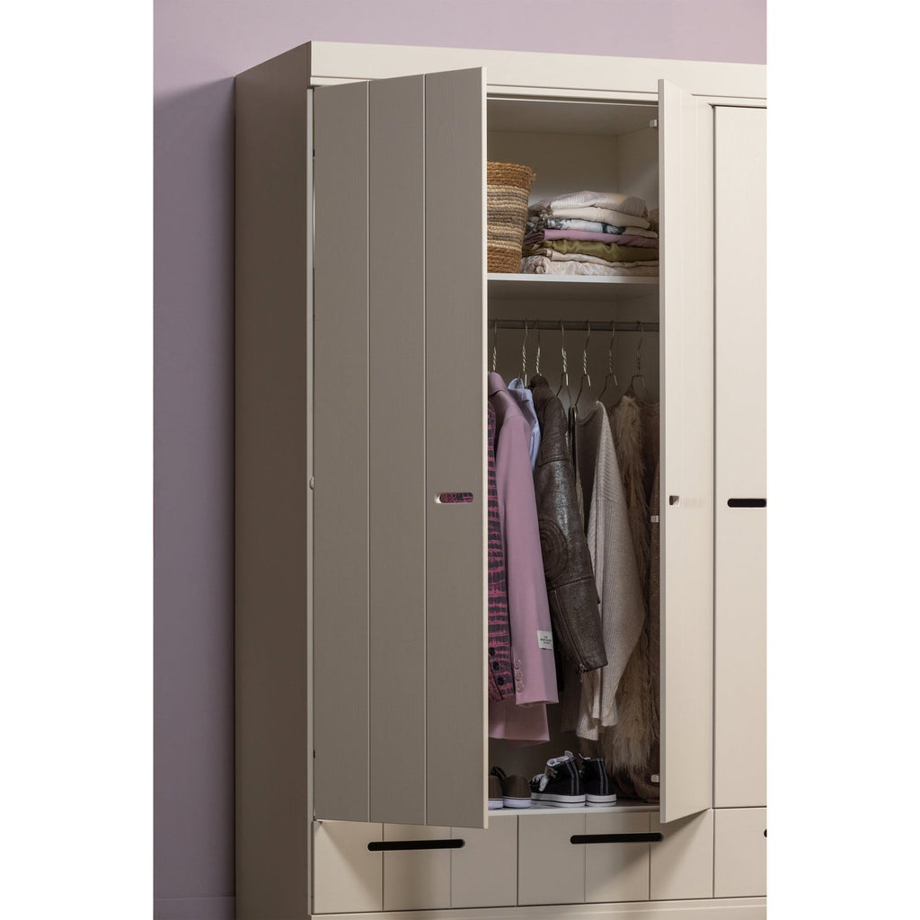 CONNECT 3-DOORS DRAWER - STRIP DOORS DUST [fsc]