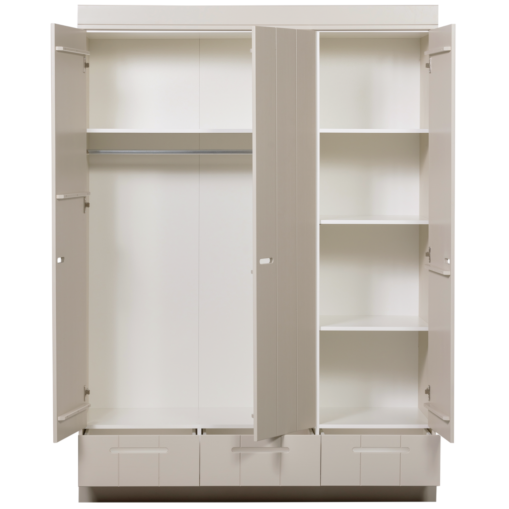 CONNECT 3-DOORS DRAWER - STRIP DOORS DUST [fsc]