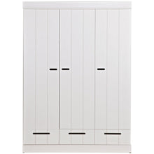 Laden Sie das Bild in den Galerie-Viewer, CONNECT 3-DOORS BASIC DRAWER - STRIP DOORS CAB WHITE [fsc]