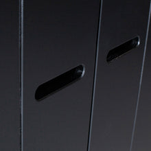 Laden Sie das Bild in den Galerie-Viewer, CONNECT 3-DOORS DRAWER - STRIP DOORS BLACK [fsc]