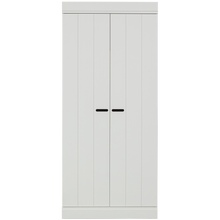 Laden Sie das Bild in den Galerie-Viewer, CONNECT LOW CABINET 2-DOORS PINE WHITE [fsc]