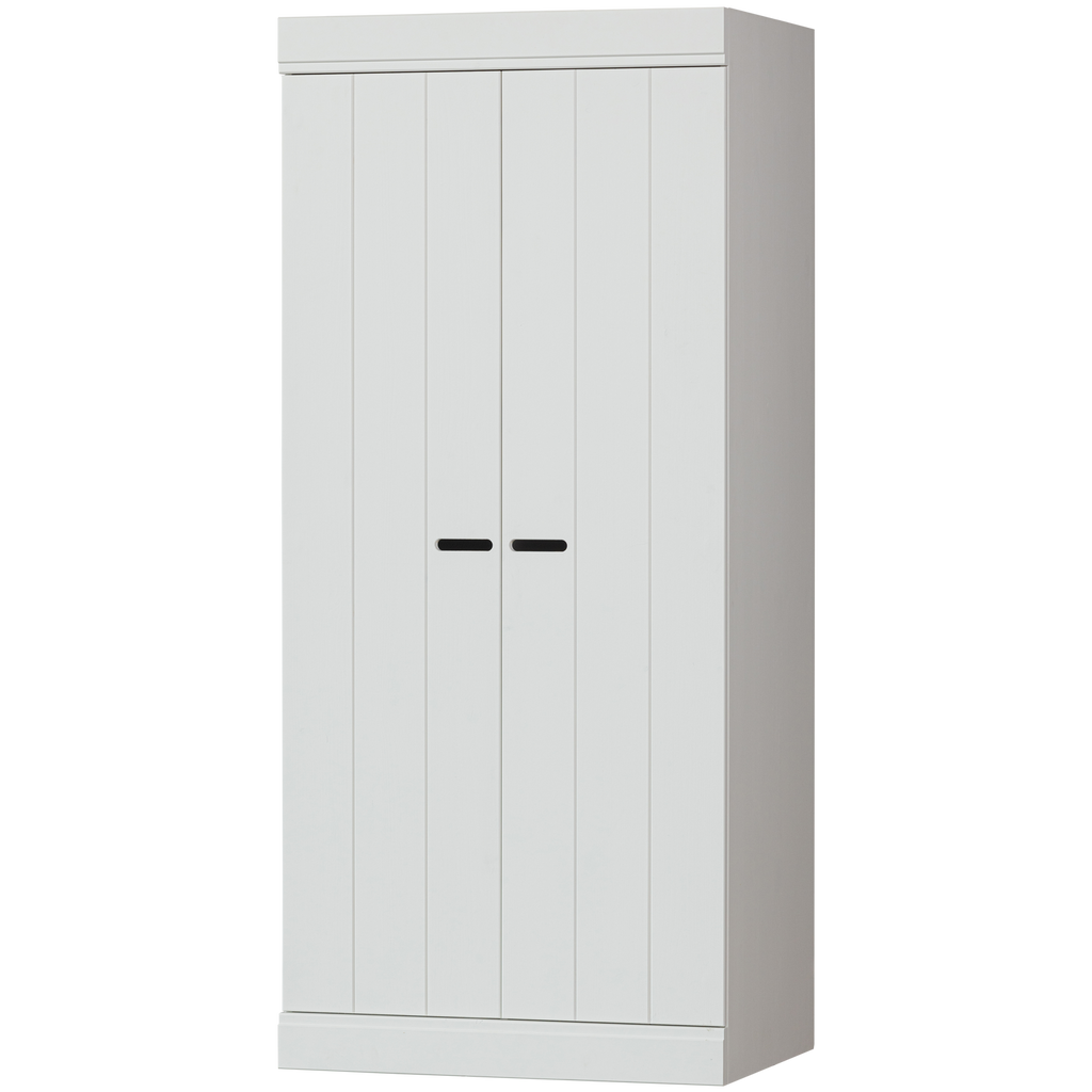 CONNECT LOW CABINET 2-DOORS PINE WHITE [fsc]