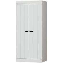 Laden Sie das Bild in den Galerie-Viewer, CONNECT LOW CABINET 2-DOORS PINE WHITE [fsc]