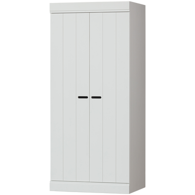 CONNECT LOW CABINET 2-DOORS PINE WHITE [fsc]