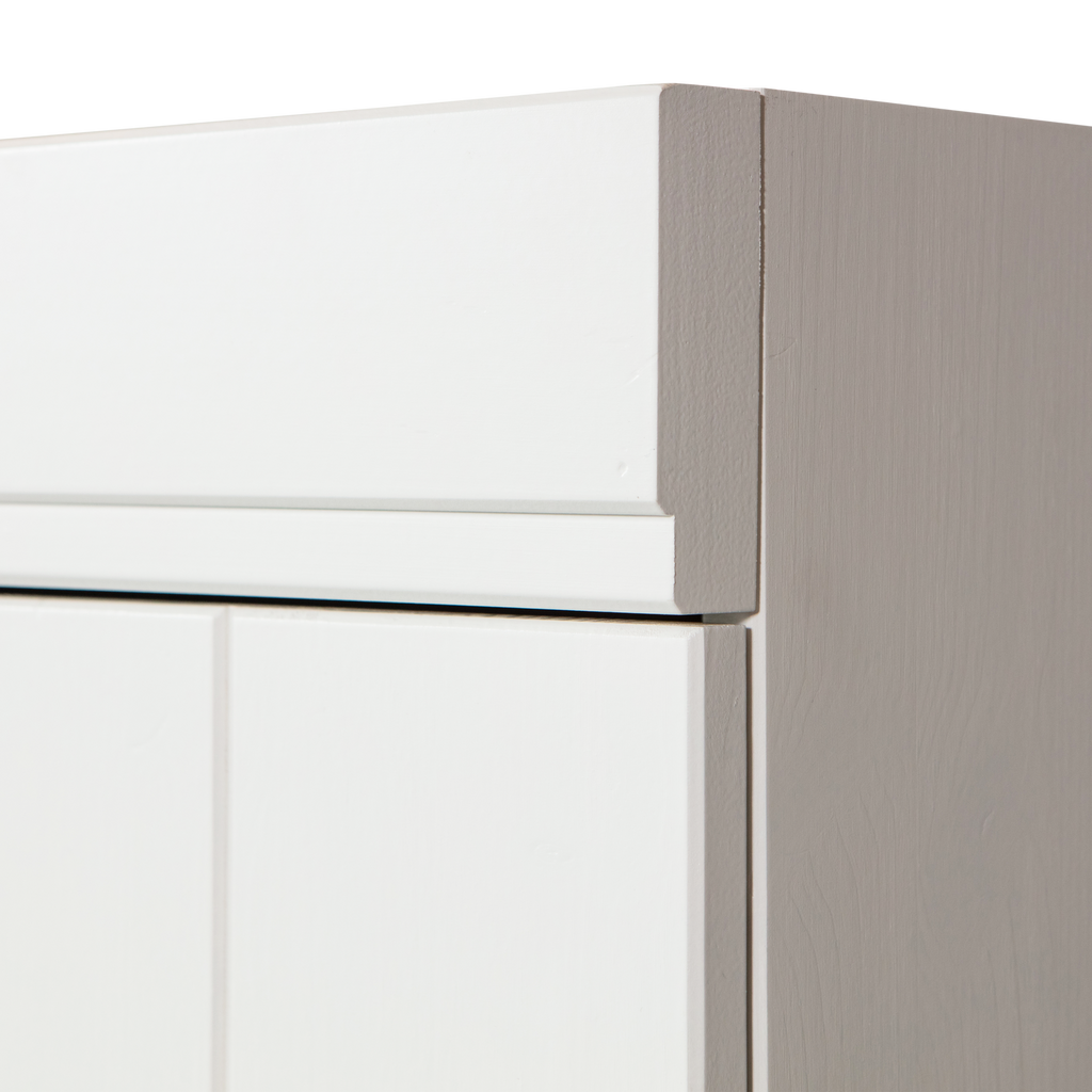 CONNECT LOW CABINET 2-DOORS PINE WHITE [fsc]