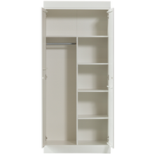 Laden Sie das Bild in den Galerie-Viewer, CONNECT LOW CABINET 2-DOORS PINE WHITE [fsc]