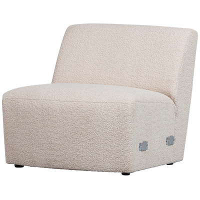 COCO 1-SEATER ELEMENT BOUCLE CREAM