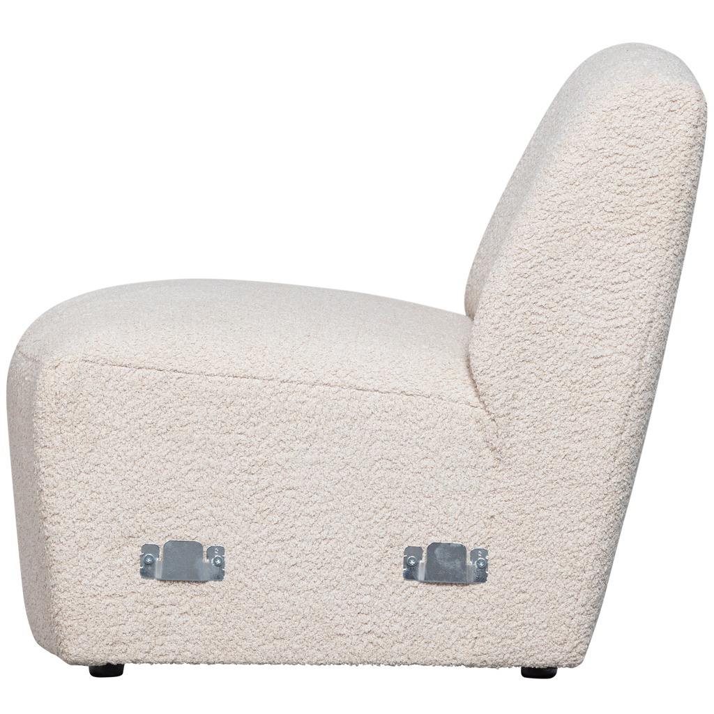 COCO 1-SEATER ELEMENT BOUCLE CREAM