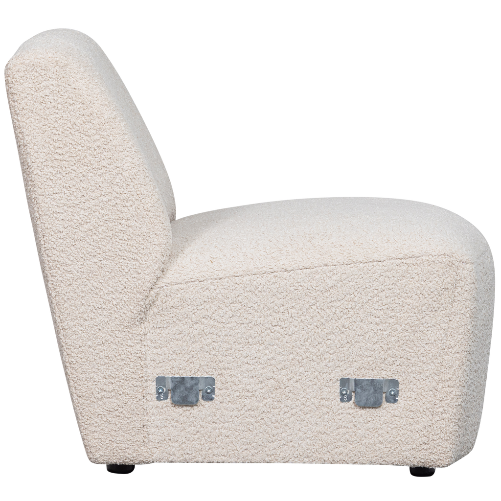 COCO 1-SEATER ELEMENT BOUCLE CREAM