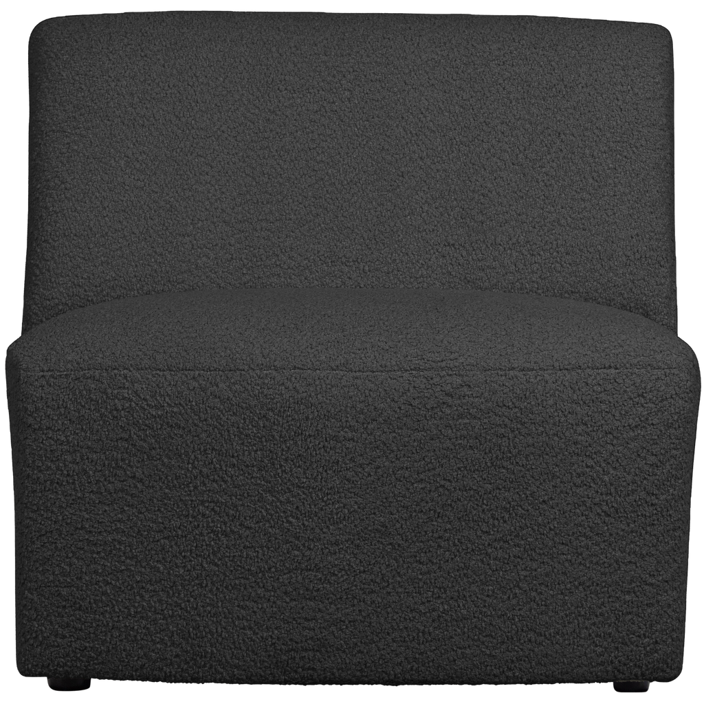 COCO 1-SEATER ELEMENT BOUCLE DARK GREY