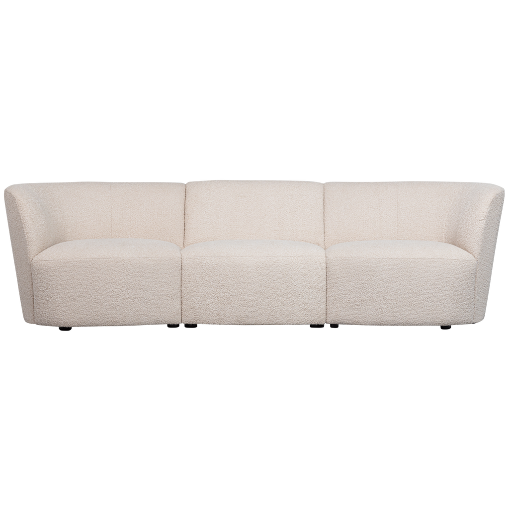 COCO 3-SEATER BOUCLE CREAM