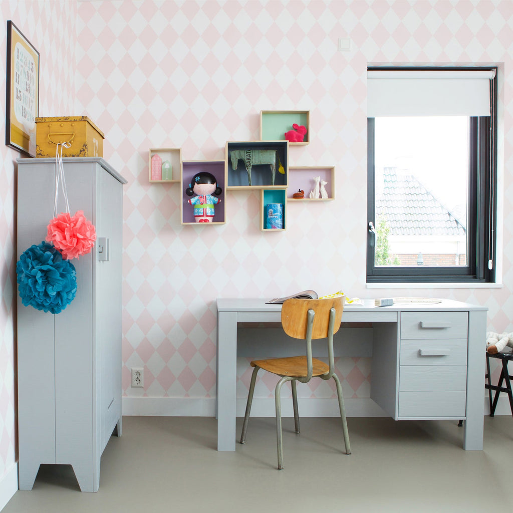 DENNIS DESK PINE CONCRETE GREY [fsc]