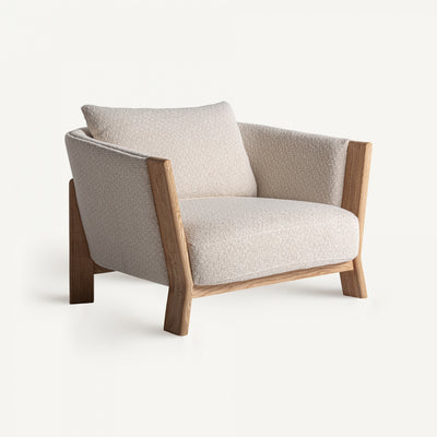 Nara Low Armchair Beige