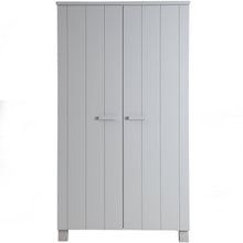 Charger l'image dans la galerie, DENNIS WARDROBE PINE CONCRETE GREY [fsc]