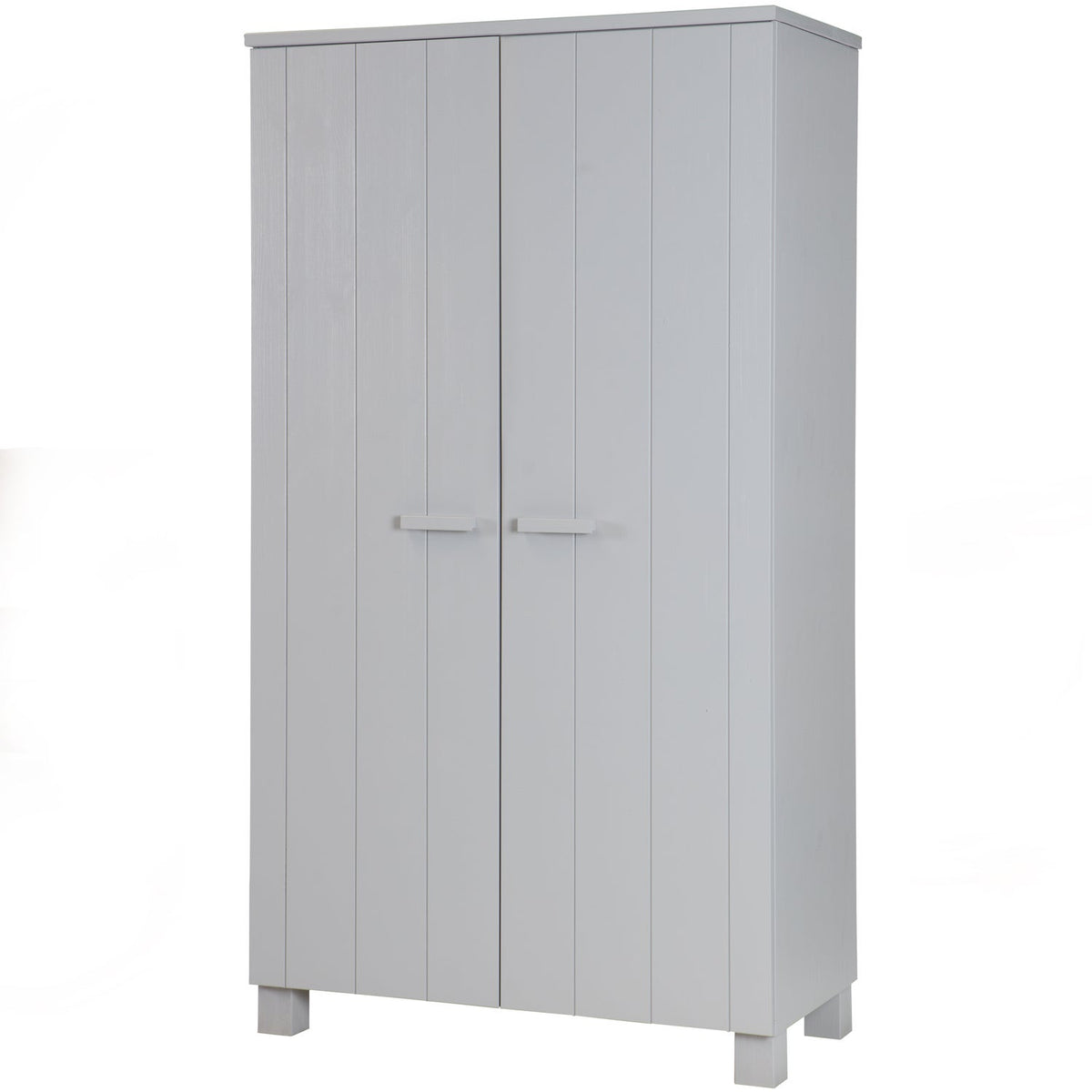 DENNIS WARDROBE PINE CONCRETE GREY [fsc]