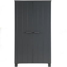 Laden Sie das Bild in den Galerie-Viewer, DENNIS WARDROBE PINE STEEL GREY [fsc]