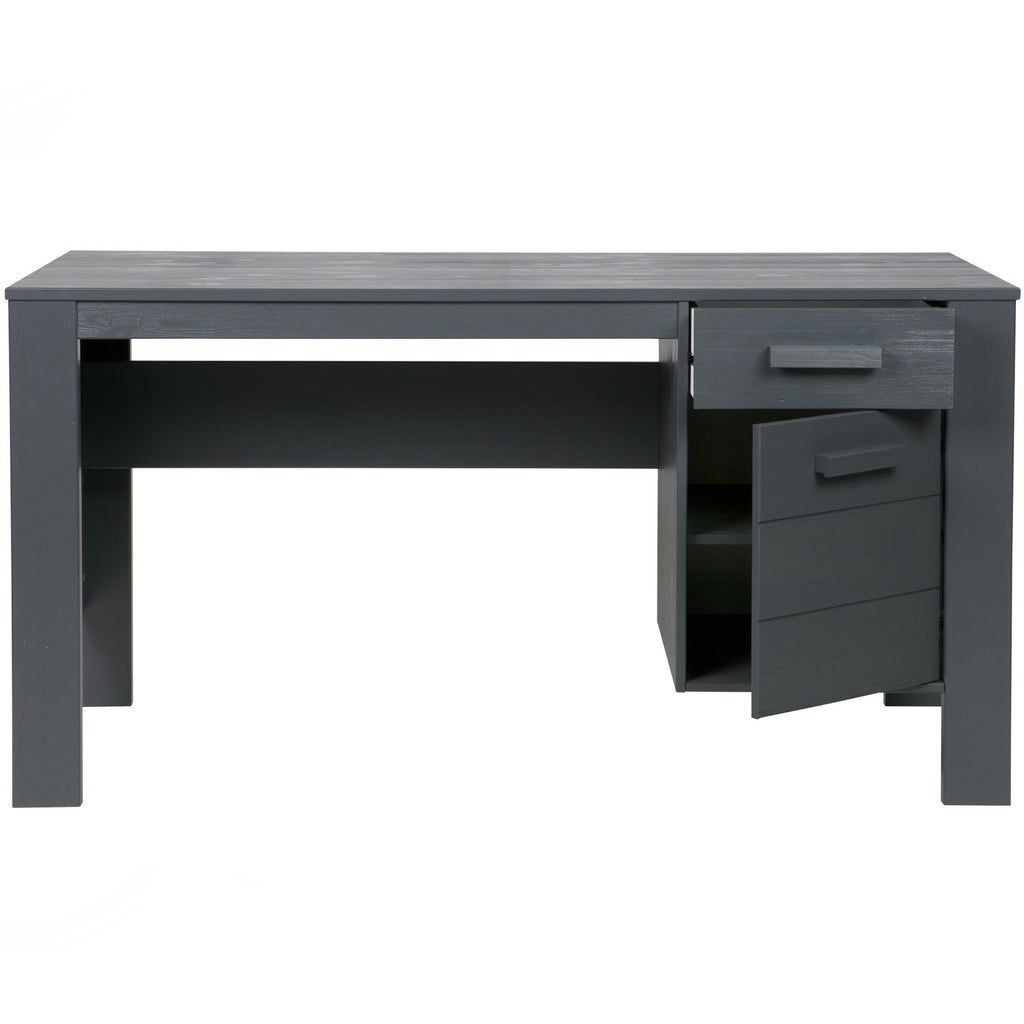 DENNIS DESK STEEL GREY [fsc]
