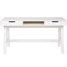Load image into Gallery viewer, NIKKI DESK PINE WHITE [fsc]