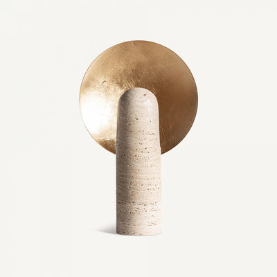 Travertine Table Lamp
