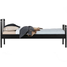 Load image into Gallery viewer, MEES BED METAL BLACK 90x200 CM