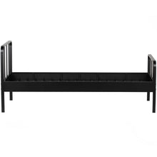 Load image into Gallery viewer, MEES BED METAL BLACK 90x200 CM