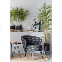 Carica l'immagine nel visualizzatore di Gallery, LEV SIDE TABLE TEAK WOOD/METAL NATURAL/BLACK