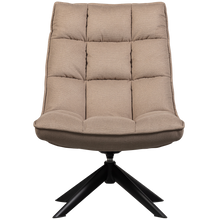 Laden Sie das Bild in den Galerie-Viewer, JOUKE SWIVEL ARMCHAIR SAND