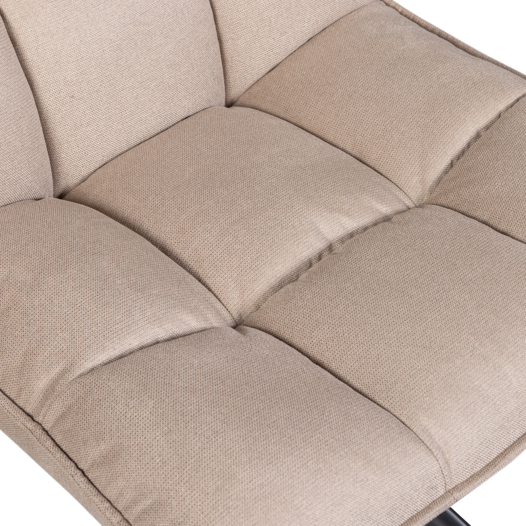 JOUKE SWIVEL ARMCHAIR SAND