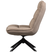 Laden Sie das Bild in den Galerie-Viewer, JOUKE SWIVEL ARMCHAIR SAND