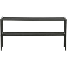 Laden Sie das Bild in den Galerie-Viewer, FERRO SHOE RACK METAL BLACK