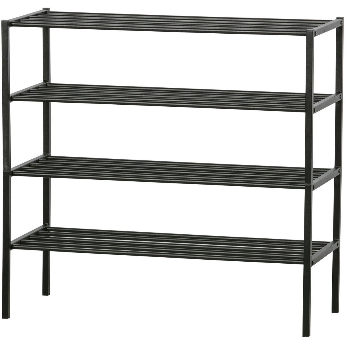 FERRO SHOE RACK METAL BLACK