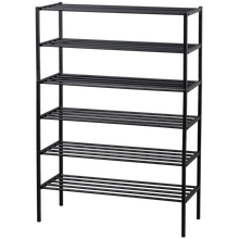 Laden Sie das Bild in den Galerie-Viewer, FERRO SHOE RACK STACK OF 3 METAL BLACK