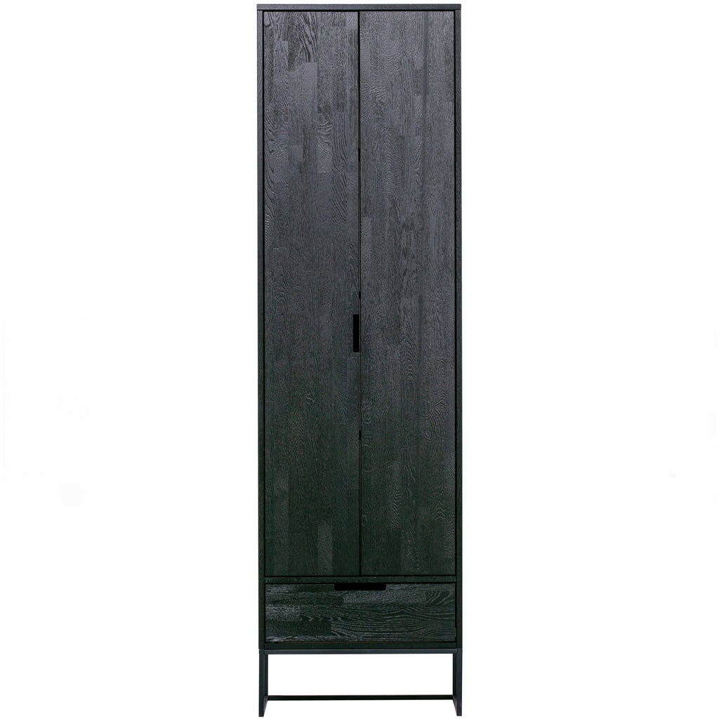 SILAS CABINET ASH BRUSHED BLACKNIGHT [fsc]