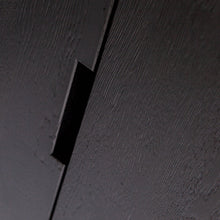 Laden Sie das Bild in den Galerie-Viewer, SILAS CABINET ASH BRUSHED BLACKNIGHT [fsc]