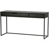 SILAS DESK ASH BRUSHED BLACKNIGHT [fsc]