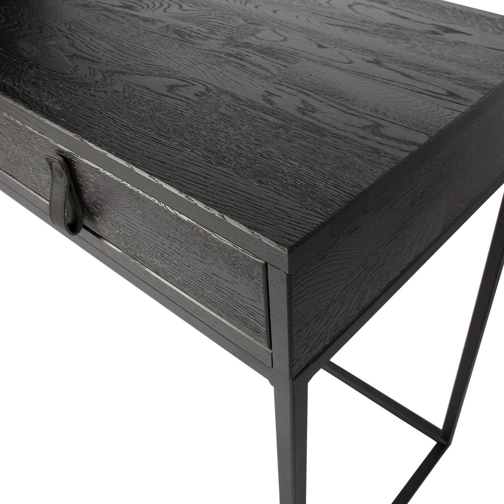 SILAS DESK ASH BRUSHED BLACKNIGHT [fsc]