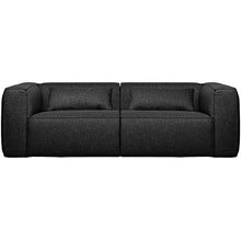 Load image into Gallery viewer, BEAN 3,5-SEATER SOFA INCL. CUSHIONS DARK GREY MELANGE