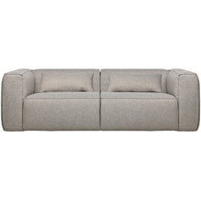 Load image into Gallery viewer, BEAN 3,5-SEATER SOFA INCL. CUSHIONS LIGHT GREY MELANGE