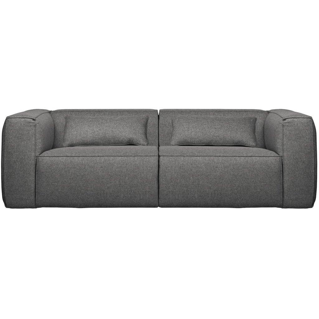 BEAN 3,5-SEATER SOFA INCL. CUSHIONS MID GREY MELANGE