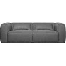 Load image into Gallery viewer, BEAN 3,5-SEATER SOFA INCL. CUSHIONS MID GREY MELANGE